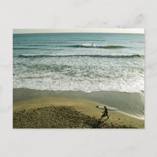 Het strandleven - Sagami-baai, Japan Briefkaart (Voorkant)