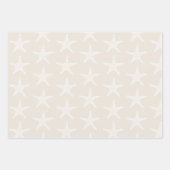 Het strandzand-zomerweddenschap inpakpapier vel (Voorkant 2)