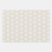 Het strandzand-zomerweddenschap inpakpapier vel (Voorkant)