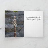 Het Stretch Wenskaart Kaart (Binnen)