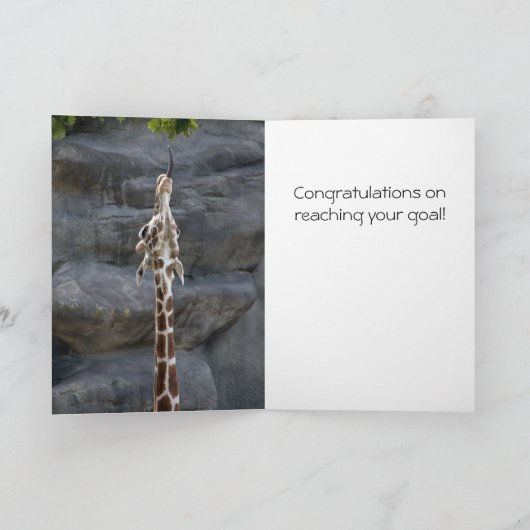 Het Stretch Wenskaart Kaart (Binnen)