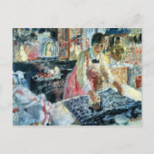 Het Strijken van de vrouw, 1912 Briefkaart (Voorkant)