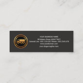 Het stromen Bedrijfs Arrows Freight Forwarders Mini Visitekaartje (Achterkant)