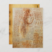 Het stroomgebied van de Hart en de Bronchiale Arte Briefkaart (Voorkant / Achterkant)