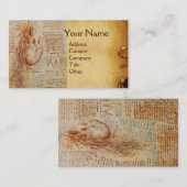 Het stroomgebied van de Hart en de Bronchiale Arte Visitekaartje (Voorkant / Achterkant)