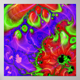 Het stroomt door (12 x 12) Art Print Poster
