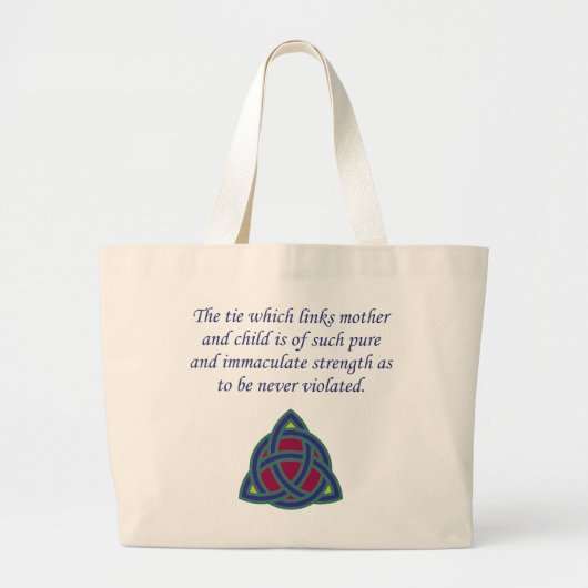 het Stropdas dat moeder en kind - familiepartij me Grote Tote Bag (Voorkant)