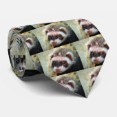 HET STROPDAS "FERRET" (Opgerold)