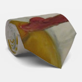 Het Stropdas Ruby Red Lips (Opgerold)