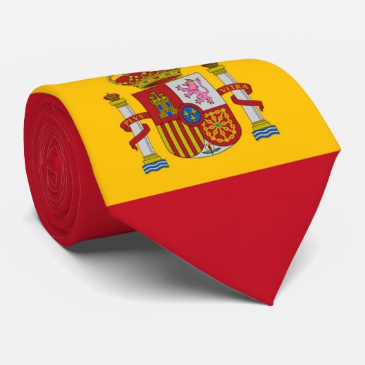 Het Stropdas Spaanse vlag aanpassen (Opgerold)