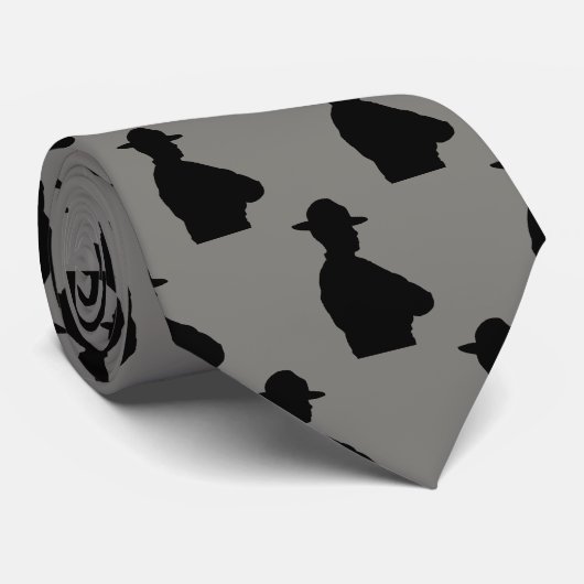 Het Stropdas van de Aangepaste Mannen van het Patr (Opgerold)