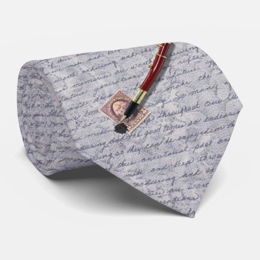 Het stropdas van de brief (Opgerold)