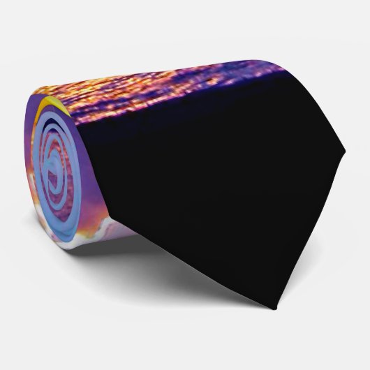 Het Stropdas van de eilanden Blauwe (Opgerold)