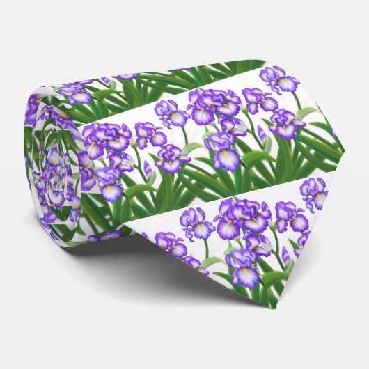 Het Stropdas van de gekaarde iris (Opgerold)