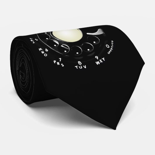 Het Stropdas van de Wijzerplaat van de Telefoon (Opgerold)