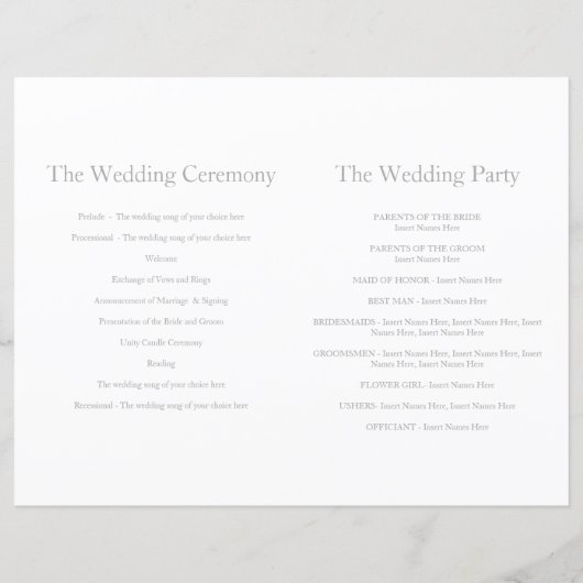 Het stropdas van het hart de grote trouwprogramma' (Achterkant)