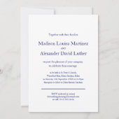 Het stropdas van het hart van de knoop is blauw wi kaart (Achterkant)