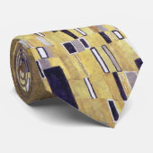 Het Stropdas van het Kiss Art Nouveau Gold Wedding (Opgerold)