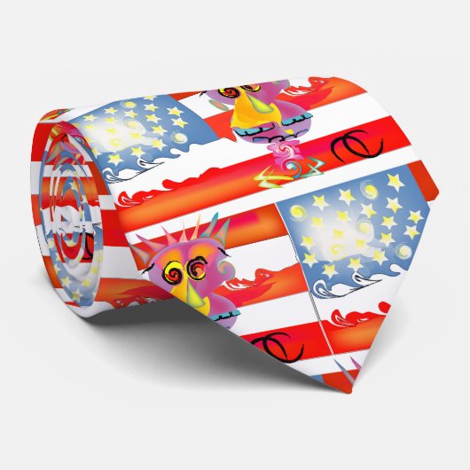 Het Stropdas van het leven is gek (Opgerold)