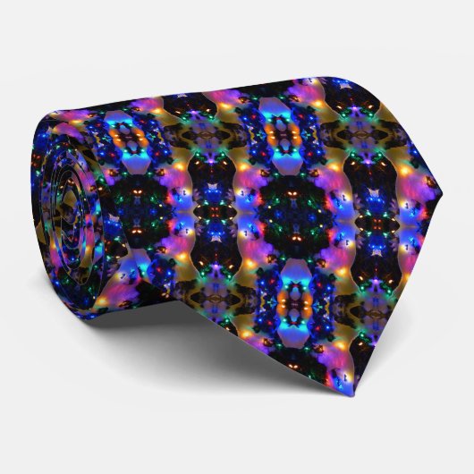 Het stropdas van het nieuwjaarsfeest! (Opgerold)