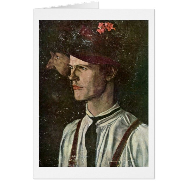 Het stroperfragment van Wilhelm Leibl (Voorkant)