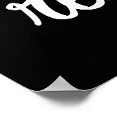 Het struikelblok is echt hard werken en is moeilij poster (Hoek)