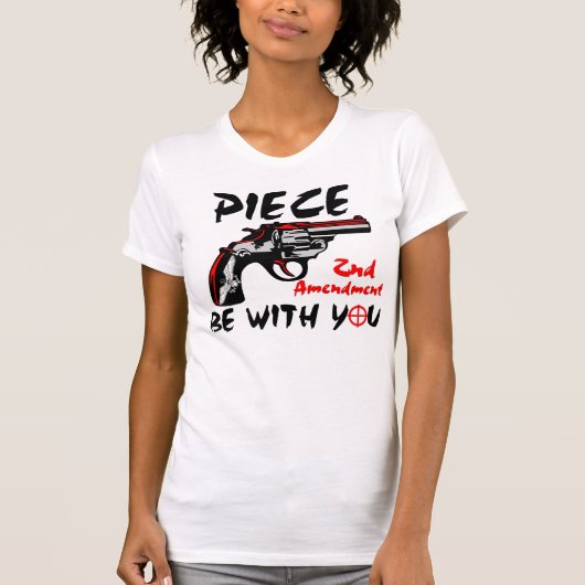 Het stuk is bij je. t-shirt (Voorkant)