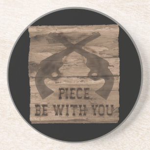 Het stuk is bij u dubbel Pistool Onderzetter