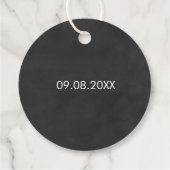 Het sturen van je 'meer liefde Label', bruiloft Ch Bedankjes Labels (Achterkant)