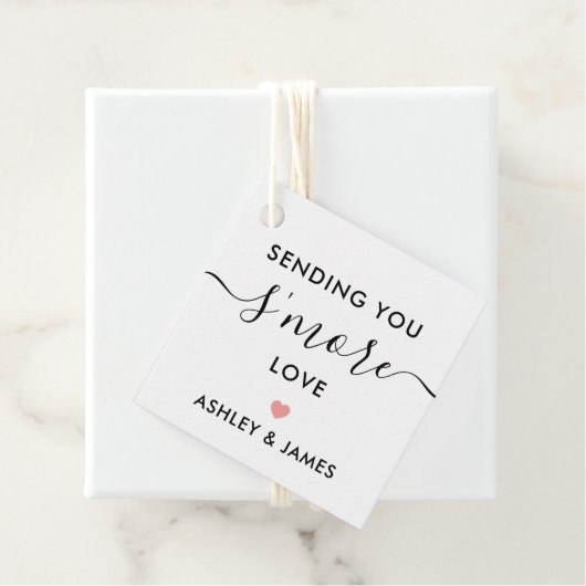 Het sturen van je 'meer liefde Label', weddenschap Bedankjes Labels (In situ)