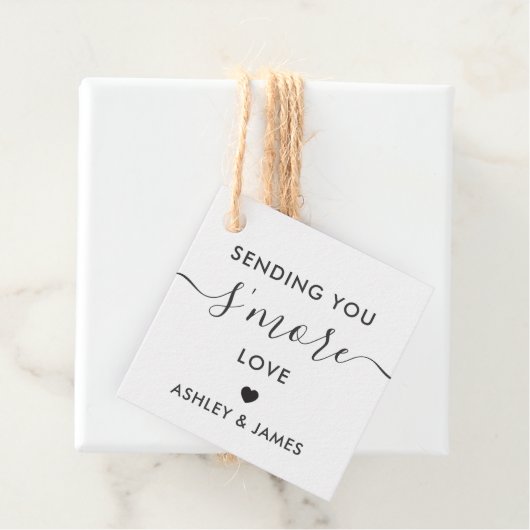 Het sturen van je 'meer liefde Label', weddenschap Bedankjes Labels (In situ)