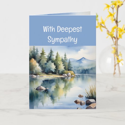 Het sturen van liefde en gebed Sympathie Tijd van Kaart (Gele Bloem)