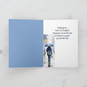 Het sturen van liefde en gebed Sympathie Tijd van  Kaart (Binnen)