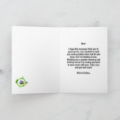 Het sturen van u Healing Knuffels en warme Wensen, (Binnen)