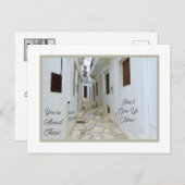 HET SUCCES STAAT SLECHTS ROND DE CORNER/OUDE EUROP BRIEFKAART (Voorkant / Achterkant)