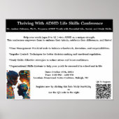 Het succes van de ADHD-conferentie in Okt.nc. Poster (Voorkant)