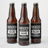 Het succes van de geboorte Gift is een mislukking Bier Etiket (Flessen)