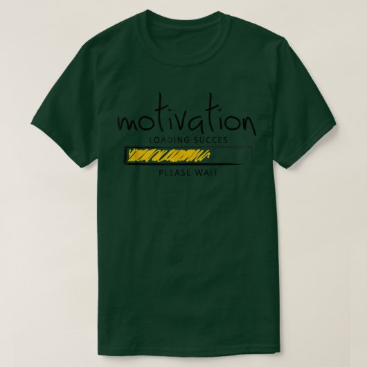 Het succes van de Motivatie van de Lading gelieve  T-shirt (Design voorkant)