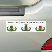Het Succes van het initiaal of de Totale Bumpersti Bumpersticker (Op auto)
