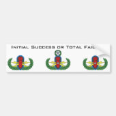 Het Succes van het initiaal of de Totale Bumpersti Bumpersticker (Voorkant)