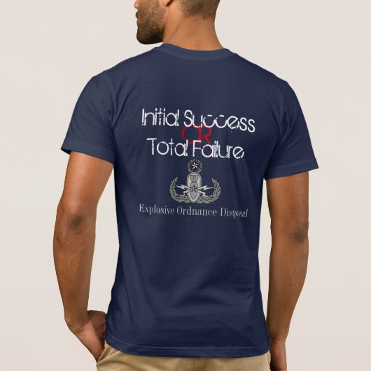 Het Succes van het initiaal of Totale Mislukking E T-shirt (Achterkant)