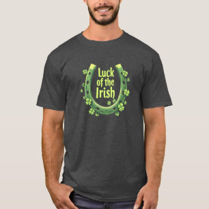 Het succes van het Irish Hoefijzer Design T-shirt