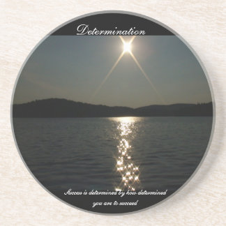 Het succes wordt bepaald zandsteen onderzetter