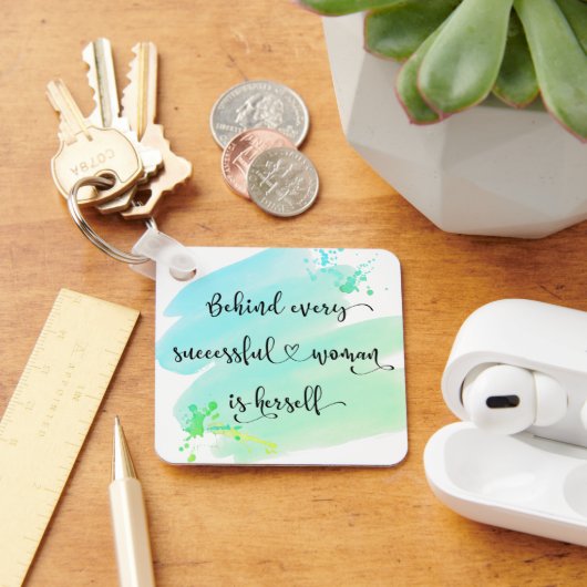 Het succesvolle Manuscript van de Waterverf van de Sleutelhanger (Bureau)