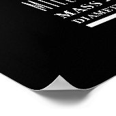 Het Sun Gedetailleerde astronomische symbool Poster (Hoek)