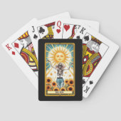 Het Sun Skeleton Tarot Kaart Poker Deck (Achterkant)