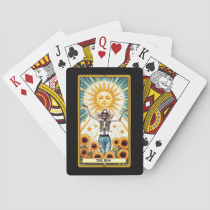 Het Sun Skeleton Tarot Kaart Poker Deck