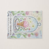 Het Sundae-heiligdom | Ijs Terrarium Legpuzzel (Horizontaal)