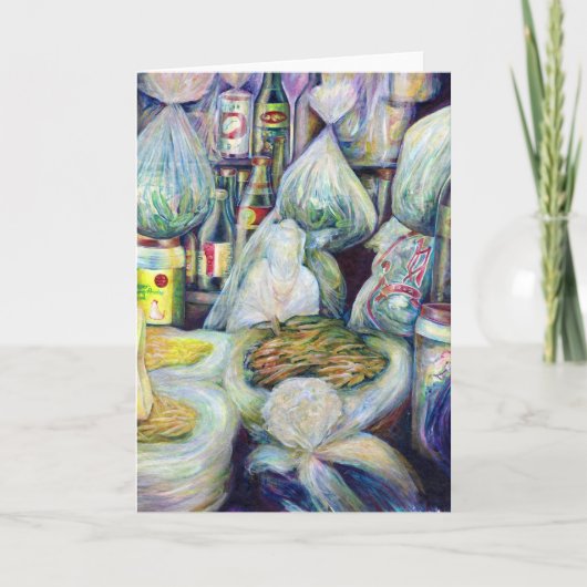 Het Sundry Flavours Wenskaart in Singapore Kaart (Voorkant)