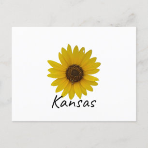 Het Sunflower State Briefkaart